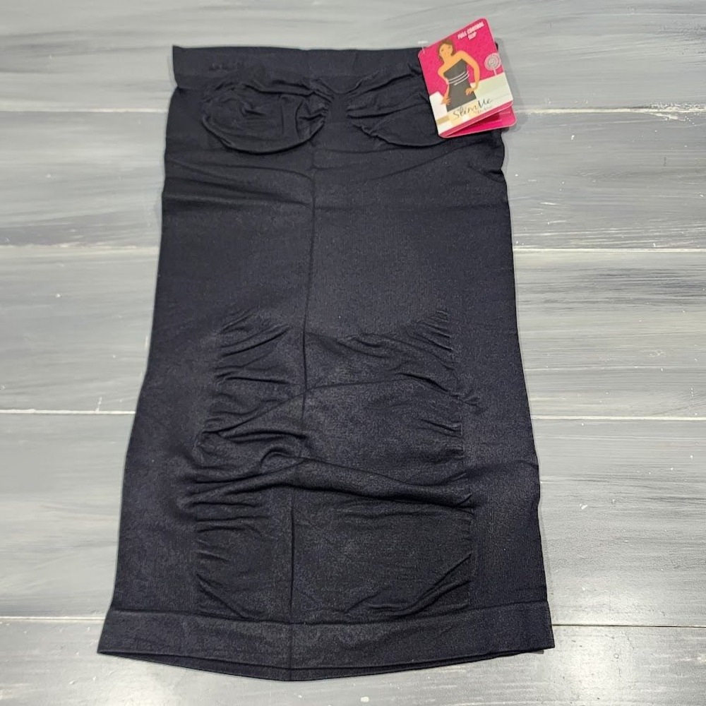 MeMoi Full Control Slip Strapless Slip Seamless Shaper Shapewear Black‎ Medium